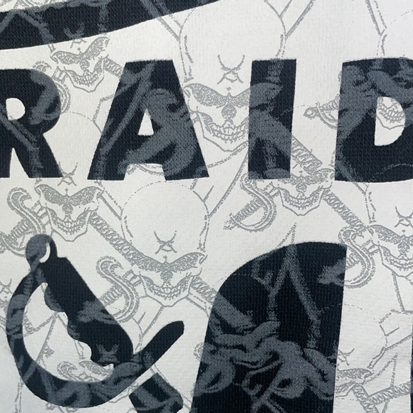 New Wot Las Vegas Raiders Pullover Sweater Size Large Men’s. - Picture 9 of 11